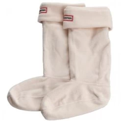 Hunter Fleece Welly Socks In Cream -Chic Shoe Specialty Store 0000197480029 hunter uas3000aaa cream pl 03 1100x