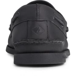 Sperry Men's Authentic Original Leather Boat Shoe In Black 10 Sperry Men's Authentic Original Leather Boat Shoe In Black -Chic Shoe Specialty Store 0836981 4 1100x