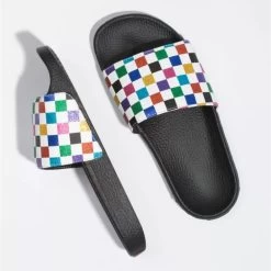 Vans Women's Glitter Slide-On In Checkerboard-Multi -Chic Shoe Specialty Store 0 0 0004lgxxw 3 1100x