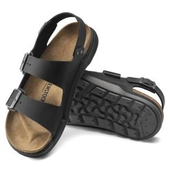 Birkenstock Men's Milano CT Oiled Leather In Black -Chic Shoe Specialty Store 1018426 511w 3 1100x