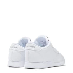 Reebok Women's Princess In White -Chic Shoe Specialty Store 1475 7 footwear photography back lateral top view white 1100x