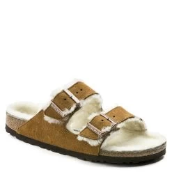 Birkenstock Arizona Shearling In Mink -Chic Shoe Specialty Store 1 0 1001128 2 1100x