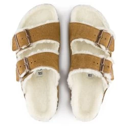 Birkenstock Arizona Shearling In Mink -Chic Shoe Specialty Store 1 0 1001128 3 1100x