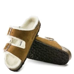 Birkenstock Arizona Shearling In Mink -Chic Shoe Specialty Store 1 0 1001128 4 1100x