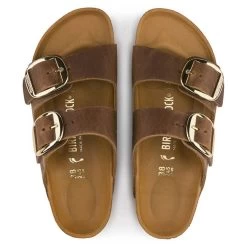 Birkenstock Women's Arizona Big Buckle Oiled Leather In Cognac (Narrow Width) -Chic Shoe Specialty Store 1 0 1011073 3 1100x