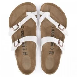 Birkenstock Mayari Birko-Flor In White -Chic Shoe Specialty Store 1 0 1014190 3 1100x