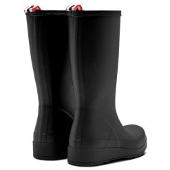 Hunter Women's Original Play Tall Rain Boot In Black -Chic Shoe Specialty Store 1 0 1023 hunter womens play tall wft2007rma blk 3 1 1100x