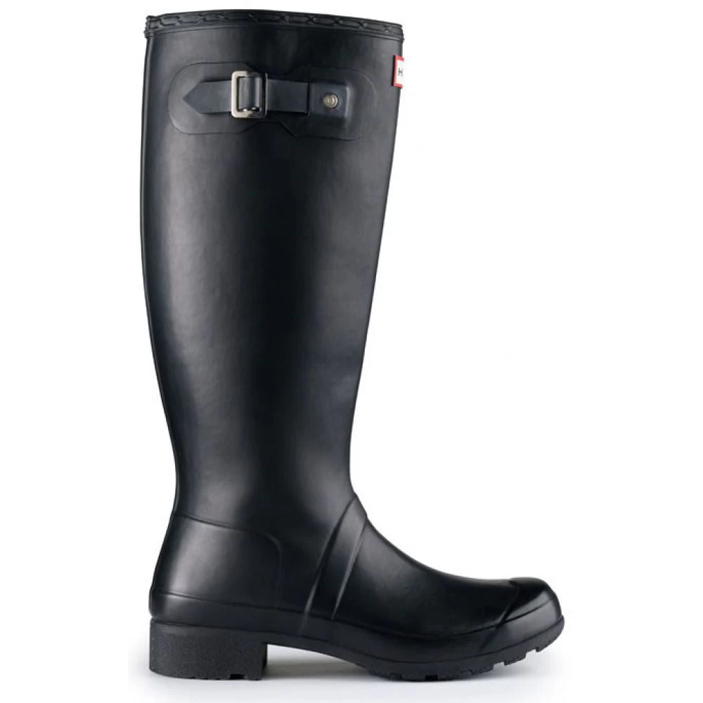 Hunter Women's Original Packable Tour Rain Boots In Black 3 Hunter Women's Original Packable Tour Rain Boots In Black