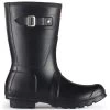 Hunter Women's Original Short Rain Boots In Black 2 Hunter Women's Original Short Rain Boots In Black -Chic Shoe Specialty Store 1 9 19 hunter original short wellington boots black 2 1100x