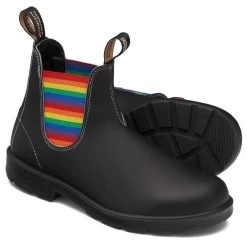 Blundstone Women's Original 2105 In Black With Rainbow Elastic And Contrast Stitching -Chic Shoe Specialty Store 2105 3 1 1100x