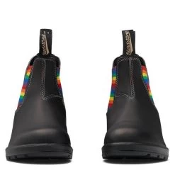 Blundstone Women's Original 2105 In Black With Rainbow Elastic And Contrast Stitching -Chic Shoe Specialty Store 2105 4 1 1100x