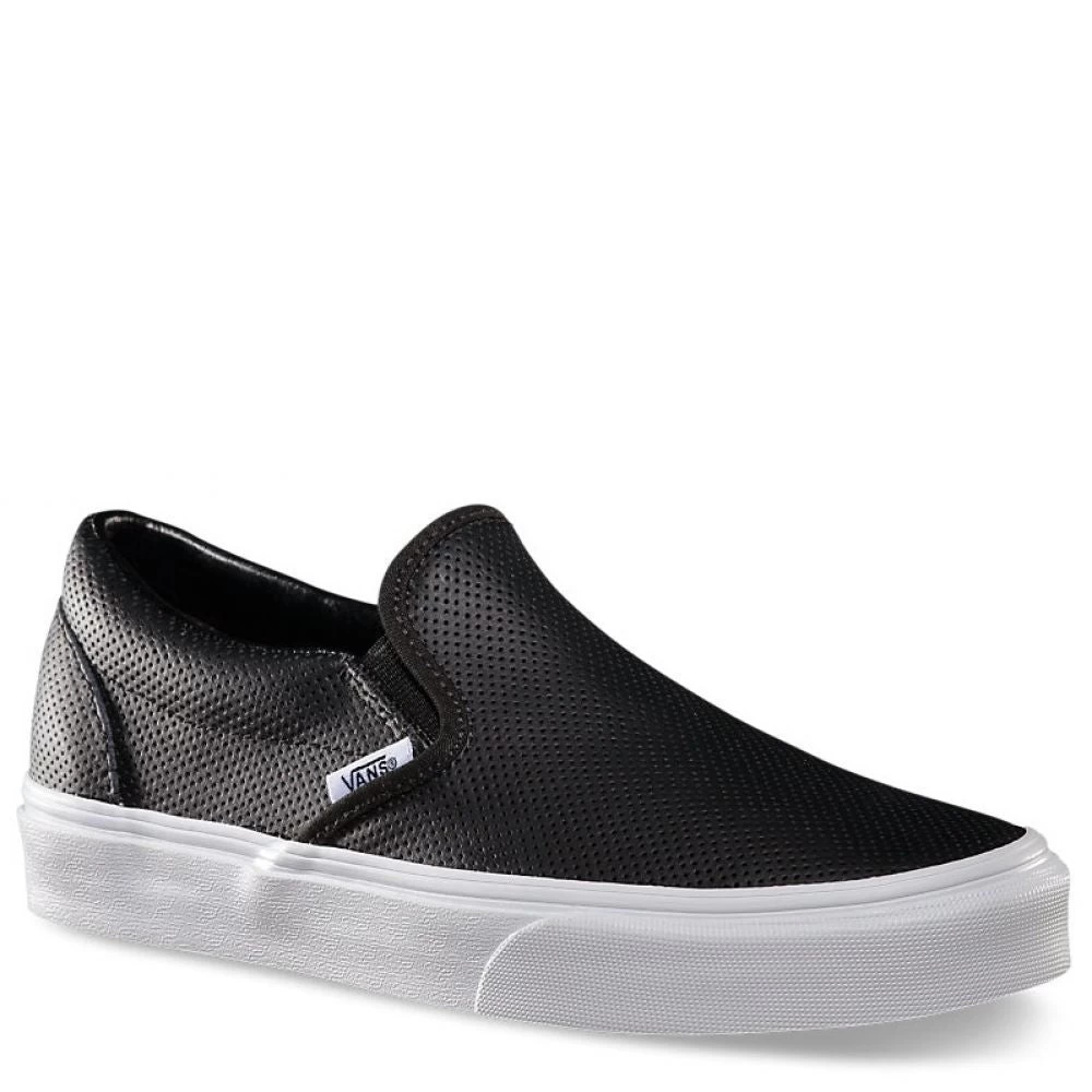 Vans Perf Leather Slip-On In Black 5 Vans Perf Leather Slip-On In Black - Image 3