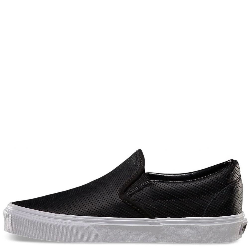 Vans Perf Leather Slip-On In Black 4 Vans Perf Leather Slip-On In Black - Image 2
