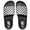 Vans Men's Slide-On In Checkerboard Black/White -Chic Shoe Specialty Store 3 0 3000 vans slide checkerboard 4kiip9 2 1100x