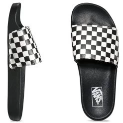 Vans Men's Slide-On In Checkerboard Black/White -Chic Shoe Specialty Store 3 0 3000 vans slide checkerboard 4kiip9 3 1100x