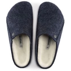 Birkenstock Men's Zermatt Shearling Wool Felt In Dark Blue 8 Birkenstock Men's Zermatt Shearling Wool Felt In Dark Blue -Chic Shoe Specialty Store BI 1017535 2098 3 1100x