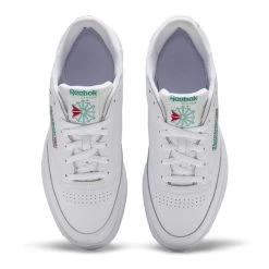 Reebok Women's Club C 85 In White/Green -Chic Shoe Specialty Store RB AR0456 1053B 3 1100x