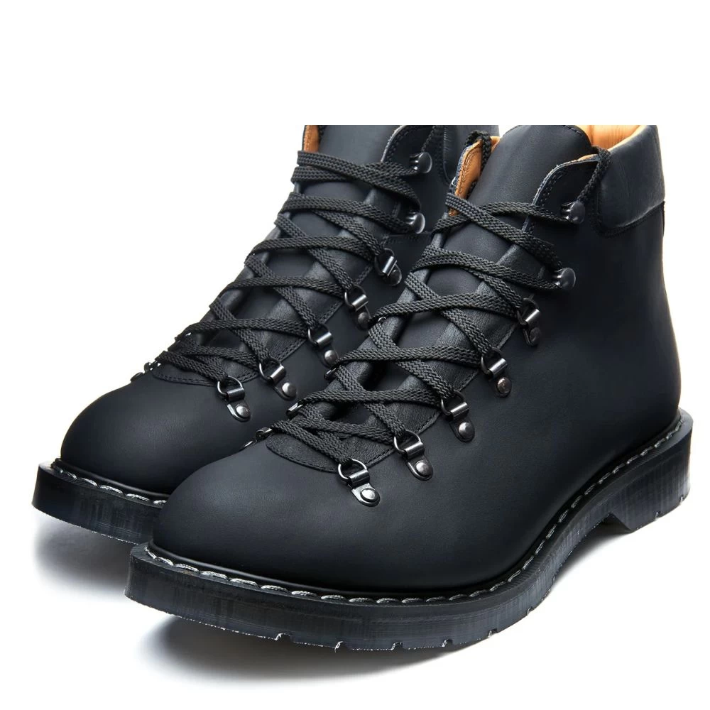Solovair Urban Hiker In Black Greasy 5 Solovair Urban Hiker In Black Greasy - Image 3