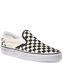 Vans Checkerboard Slip-On In Black/Off White 9 Vans Checkerboard Slip-On In Black/Off White -Chic Shoe Specialty Store b b 2 1100x