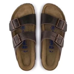 Birkenstock Arizona Softbed Oiled Leather In Habana 9 Birkenstock Arizona Softbed Oiled Leather In Habana -Chic Shoe Specialty Store b i birkenstock arizona softbed oiled leather habana 452761 4 1100x
