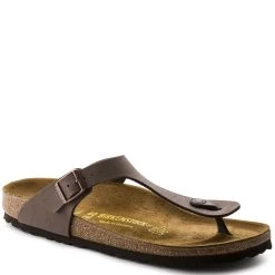 Birkenstock Gizeh Birko-Flor Nubuck In Mocha -Chic Shoe Specialty Store b i birkenstock gizeh birko flor nubuck 2 1100x