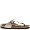 Birkenstock Gizeh Birko-Flor Graceful In Pearl -Chic Shoe Specialty Store b i birkenstock gizeh graceful pearl white 943873 1 1100x