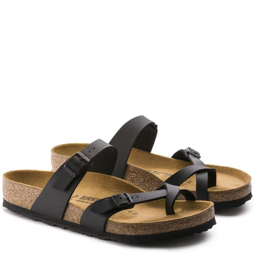 Birkenstock Mayari Birko-Flor In Black 5 Birkenstock Mayari Birko-Flor In Black - Image 3