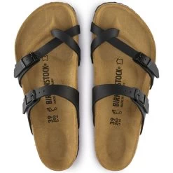 Birkenstock Mayari Birko-Flor In Black 9 Birkenstock Mayari Birko-Flor In Black -Chic Shoe Specialty Store b i birkenstock mayari birko flor black 71791 4 1100x