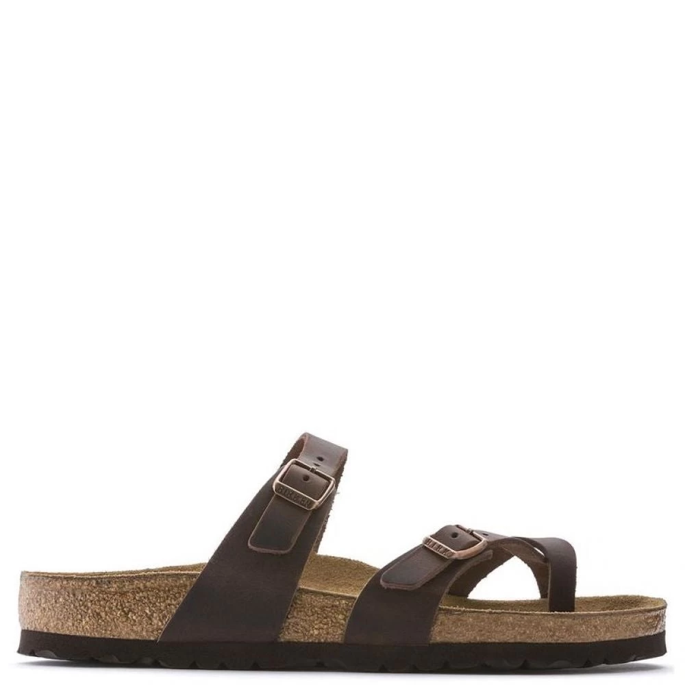 Birkenstock Women's Mayari Oiled Leather In Habana 3 Birkenstock Women's Mayari Oiled Leather In Habana