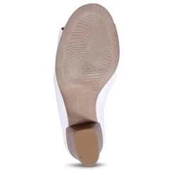 Bueno Women's Cara Heeled Sandal In White -Chic Shoe Specialty Store bu cara wht 1196 4 1100x