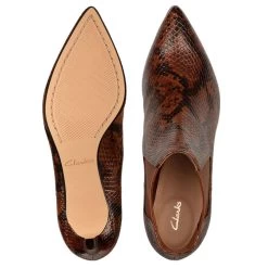 Clarks Women's Laina55 Boot 2 In Dark Tan -Chic Shoe Specialty Store c l cl 26151363 1260 4 1100x