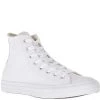 Converse Chuck Taylor All Star Mono Leather High Top In White Monochrome -Chic Shoe Specialty Store c n cn 1t406 104 01 1100x