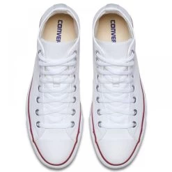 Converse Chuck Taylor All Star High Top In Optical White -Chic Shoe Specialty Store c o converse chuck taylor all star high top optical white m7650 4 1100x