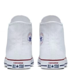 Converse Chuck Taylor All Star High Top In Optical White -Chic Shoe Specialty Store c o converse chuck taylor all star high top optical white m7650 6 1100x