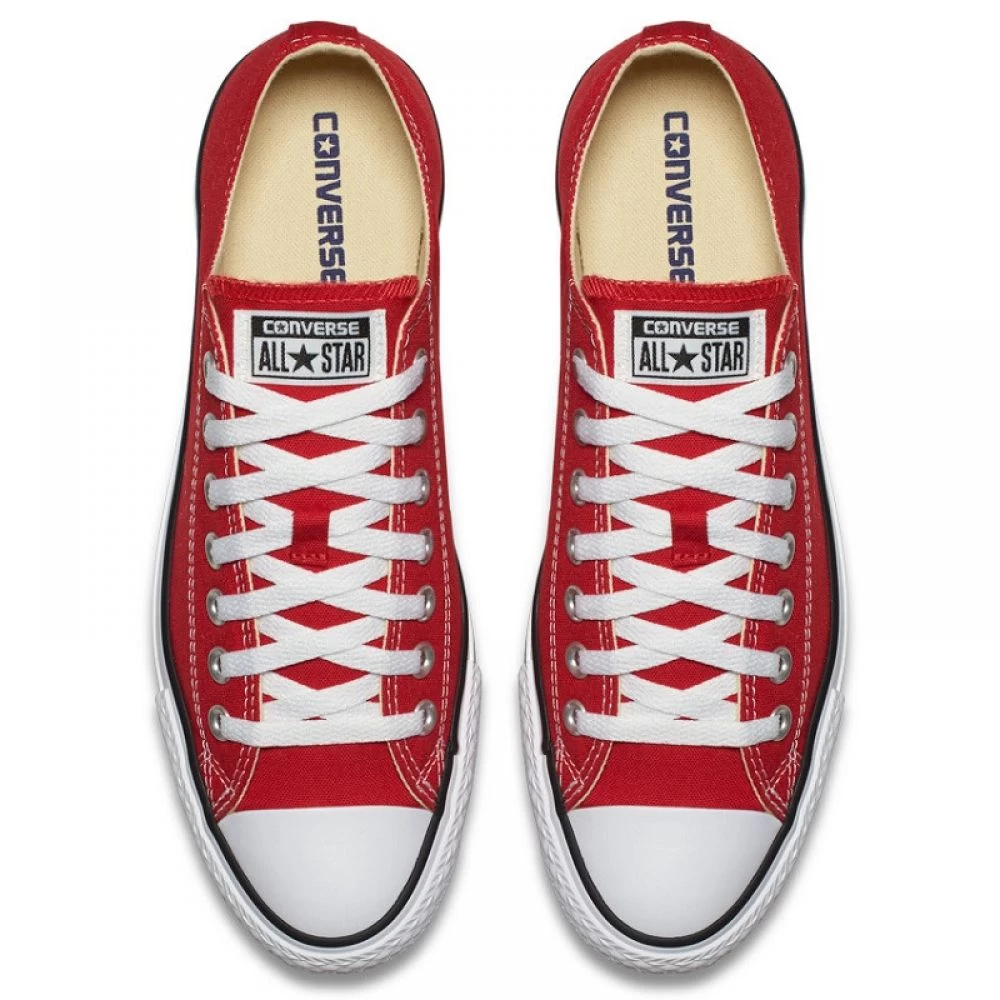 Converse Chuck Taylor All Star Low Top In Red 7 Converse Chuck Taylor All Star Low Top In Red - Image 5