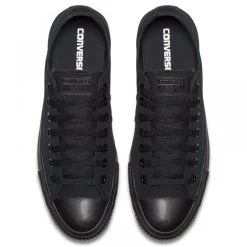 Converse Chuck Taylor All Star Mono Canvas Low Top In Black Monochrome -Chic Shoe Specialty Store c o converse chuck taylor all star monochrome canvas low top black m5039 4 1 1100x