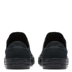 Converse Chuck Taylor All Star Mono Canvas Low Top In Black Monochrome -Chic Shoe Specialty Store c o converse chuck taylor all star monochrome canvas low top black m5039 5 1 1100x