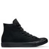 Converse Chuck Taylor All Star Mono Canvas High Top In Black Monochrome -Chic Shoe Specialty Store c o converse chuck taylor all star monochrome high top black m3310 3 1100x