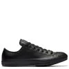 Converse Chuck Taylor All Star Mono Leather Low Top In Black Monochrome 2 Converse Chuck Taylor All Star Mono Leather Low Top In Black Monochrome -Chic Shoe Specialty Store c o converse chuck taylor all star monochrome leather low top black 135253 1 1100x