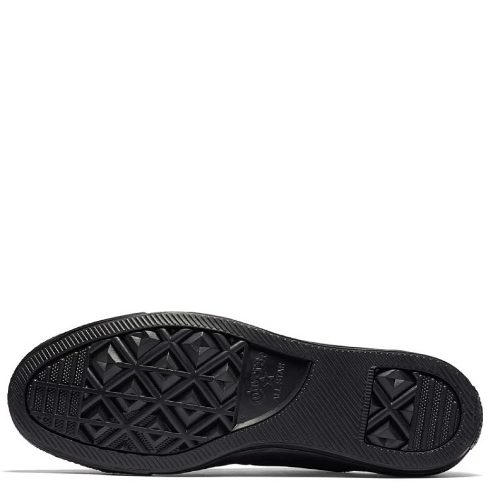 Converse Chuck Taylor All Star Mono Leather Low Top In Black Monochrome 4 Converse Chuck Taylor All Star Mono Leather Low Top In Black Monochrome - Image 3