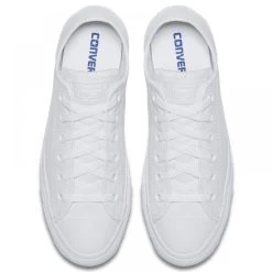 Converse Chuck Taylor All Star Mono Leather Low Top In White Monochrome -Chic Shoe Specialty Store c o converse chuck taylor all star monochrome leather low top white 136823 4 1100x