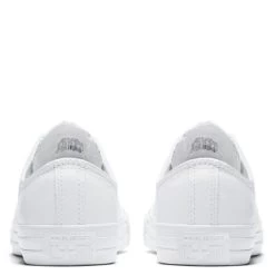 Converse Chuck Taylor All Star Mono Leather Low Top In White Monochrome -Chic Shoe Specialty Store c o converse chuck taylor all star monochrome leather low top white 136823 5 1100x