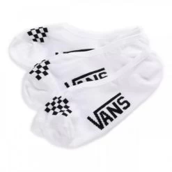 Vans Women's Canoodle Super No Show Sock In White (Medium)