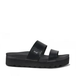 Reef Women's Cushion Vista Hi In Black/Black -Chic Shoe Specialty Store ci4710 rs 1100x