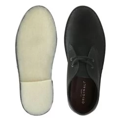 Clarks Women's Desert Boot In Black Suede -Chic Shoe Specialty Store cl 26155524 1346 5 1100x