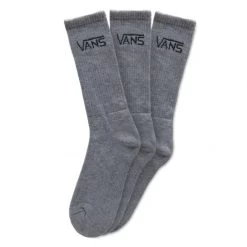Vans Crew Sock In Heather Grey (Medium)