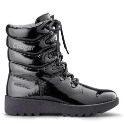 Cougar Women's Original Pillow Patent Boot In Black