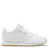Reebok Women's Classic Leather In Ftwr White/Pure Grey 3/Reebok Rubber Gum-03