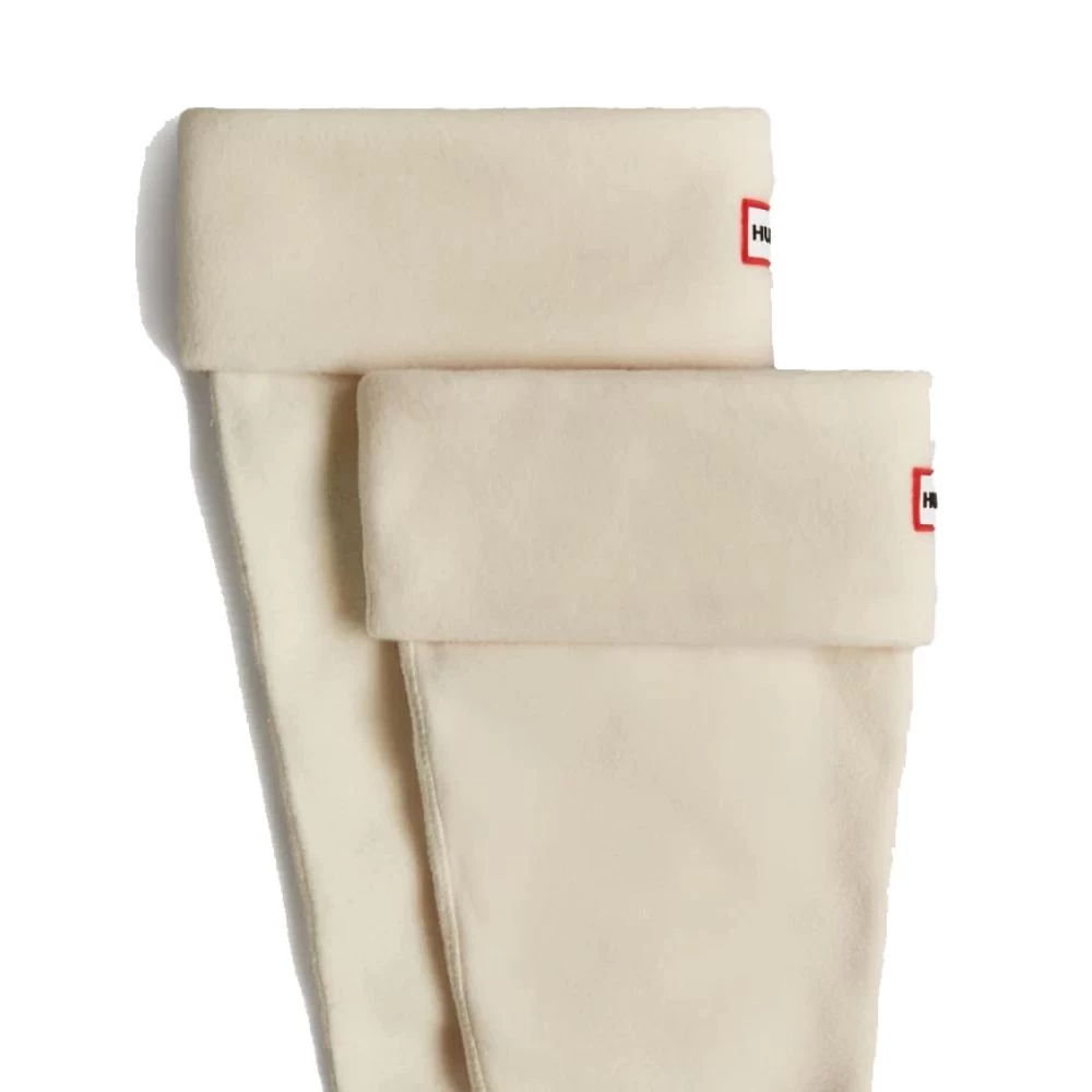 Hunter Recycled High Boot Socks With Cuff In White Hunter 5 Hunter Recycled High Boot Socks With Cuff In White Hunter - Image 3