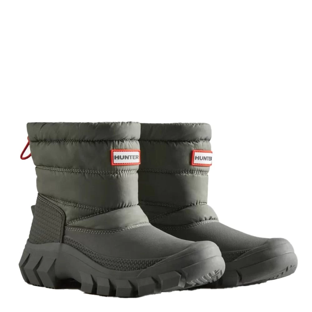 Hunter Women's Intrepid Insulated Short Snow Boots In Urban Grey 4 Hunter Women's Intrepid Insulated Short Snow Boots In Urban Grey - Image 2
